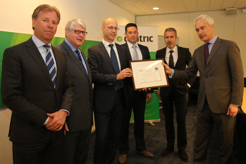 Certificaat Kwaliteitstoetsing voor Centric FSS