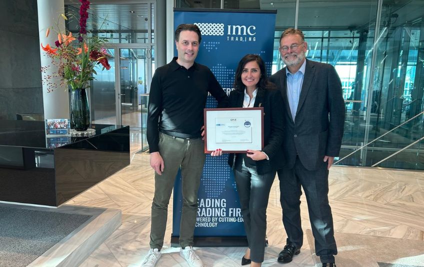 Certificaat Kwaliteitstoetsing voor IMC Trading